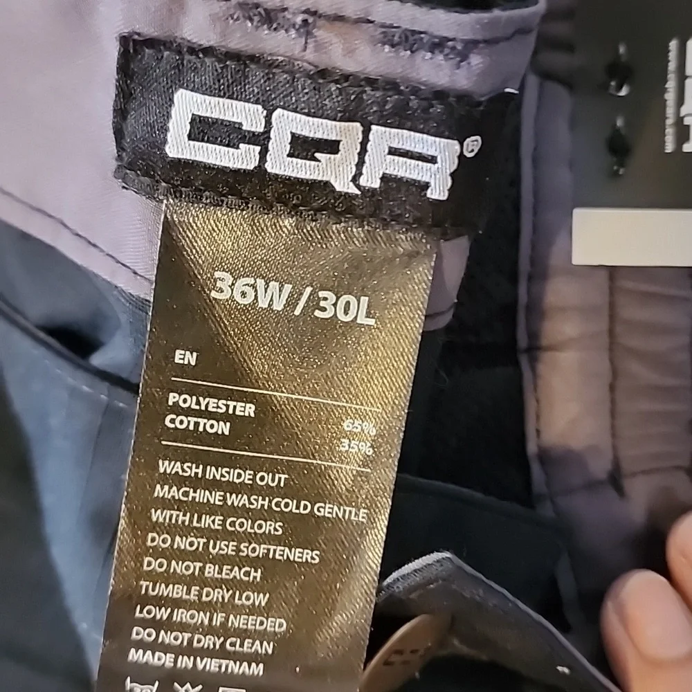 CQR Tactical Gear Navy Blue Mens Sz 36 X 30 - Picture 11 of 11